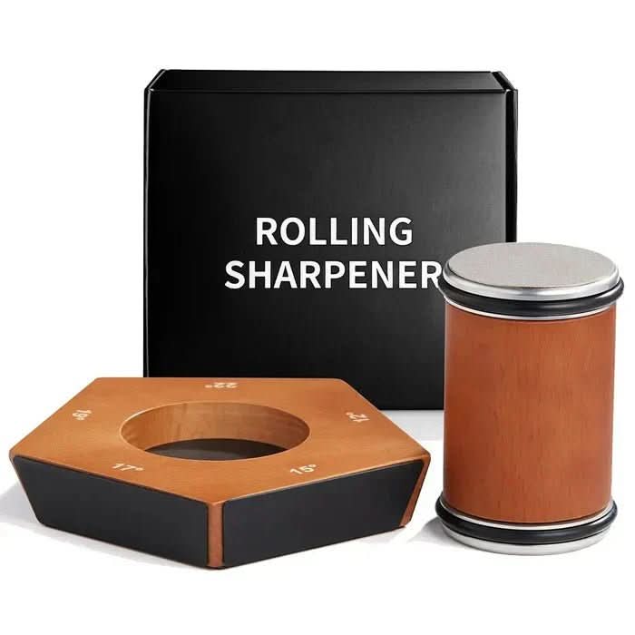 Manual Diamond Roller Knife Sharpener for Effortless Precision