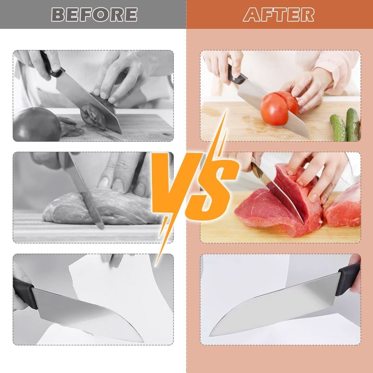 Manual Diamond Roller Knife Sharpener for Effortless Precision