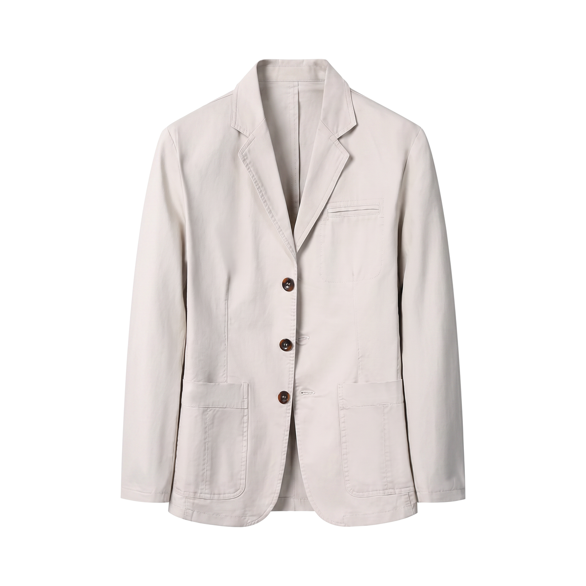 Men's Unstructured Cotton Blazer