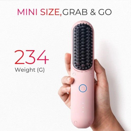 3-in-1 Heat Brush for Smooth, Frizz-Free Hair