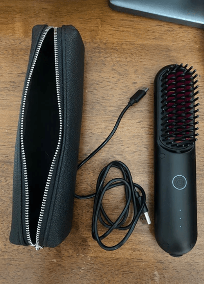 3-in-1 Heat Brush for Smooth, Frizz-Free Hair