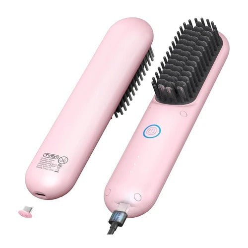 3-in-1 Heat Brush for Smooth, Frizz-Free Hair
