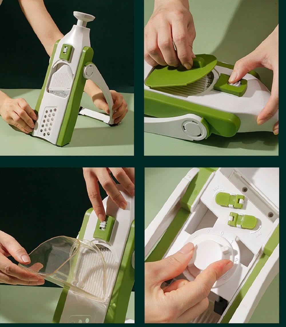 5-in-1 vegetable slicer for effortless preparation