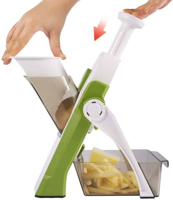 5-in-1 vegetable slicer for effortless preparation