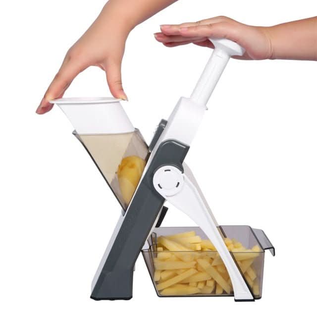 5-in-1 vegetable slicer for effortless preparation