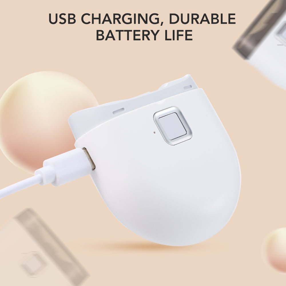 Electric Nail Clipper and Polisher for Precise Home Manicures