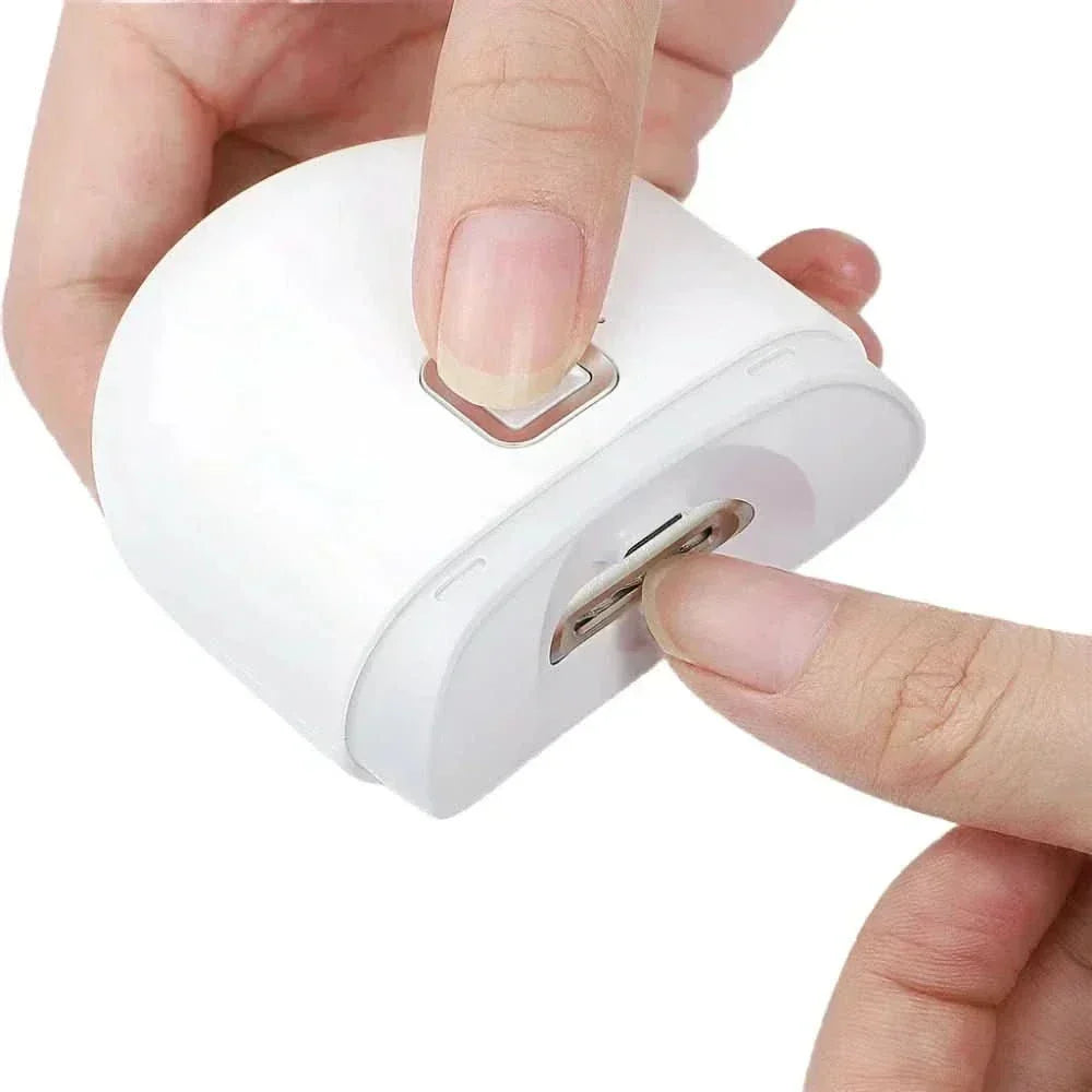 Electric Nail Clipper and Polisher for Precise Home Manicures