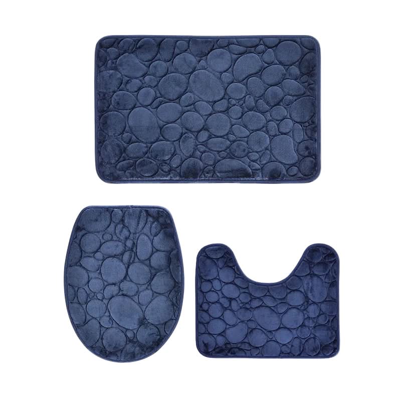 3-Piece Non-Slip Bathroom Mat Set with Comfort & Style