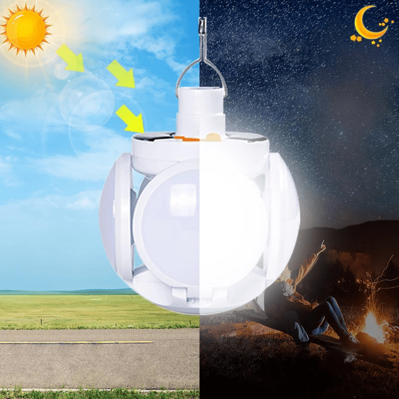 Cube – Portable Solar Outdoor Light with Foldable Design & Long Battery Life