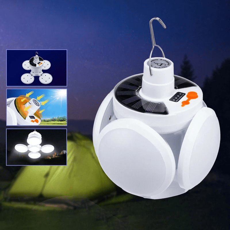 Cube – Portable Solar Outdoor Light with Foldable Design & Long Battery Life