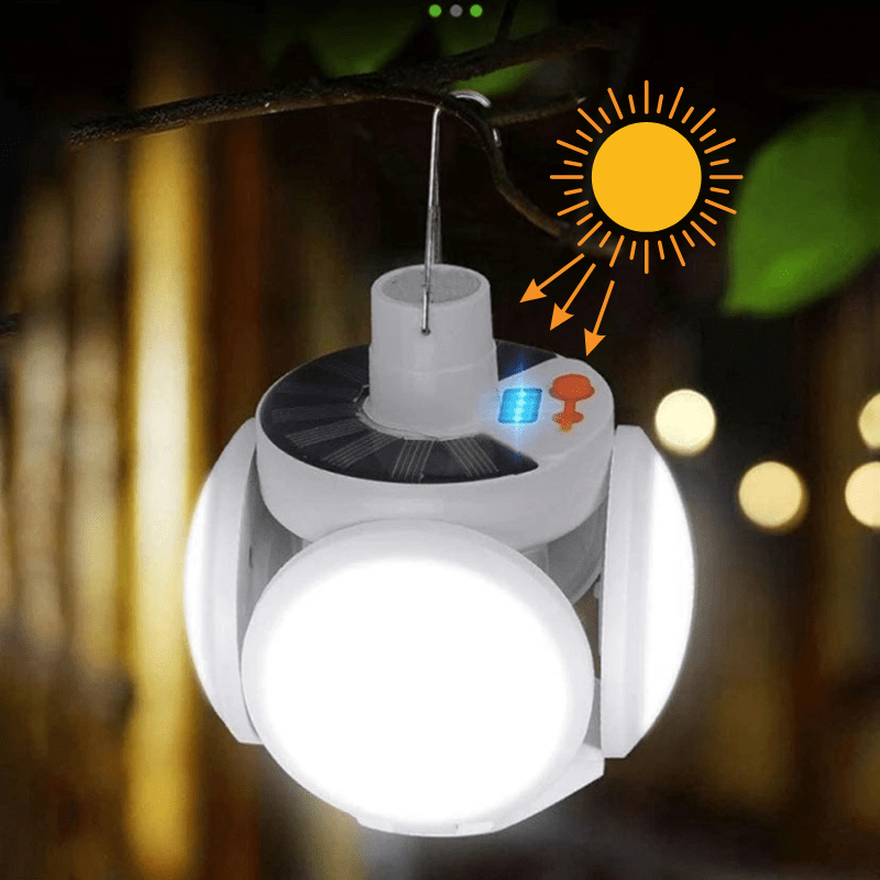 Cube – Portable Solar Outdoor Light with Foldable Design & Long Battery Life