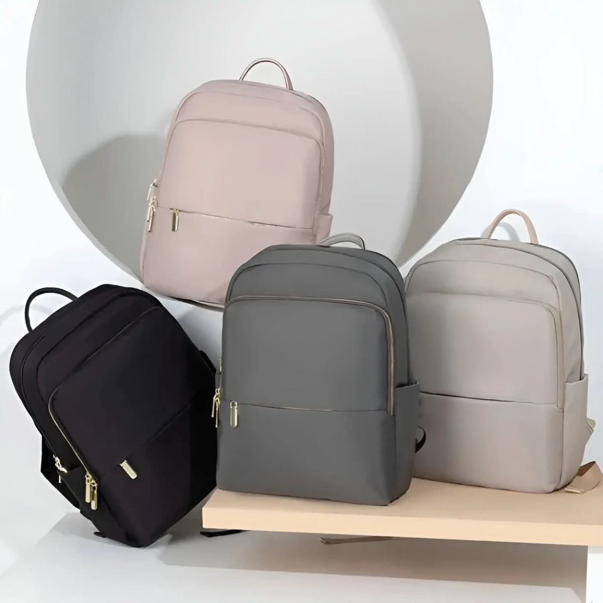Stylish Multifunctional Women's Backpack for Work, Travel & Daily Use