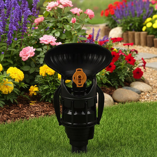 180-Degree Rotating Sprinkler for Reliable Lawn and Garden Watering