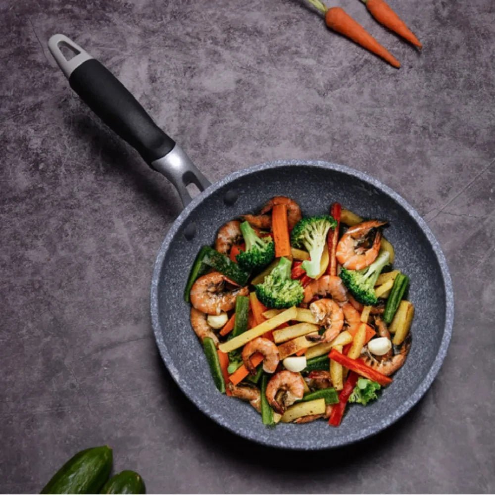 Durable Stone Look Non-Stick Frying Pan for Daily Cooking