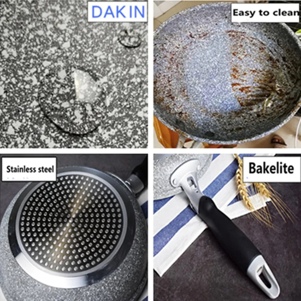 Durable Stone Look Non-Stick Frying Pan for Daily Cooking