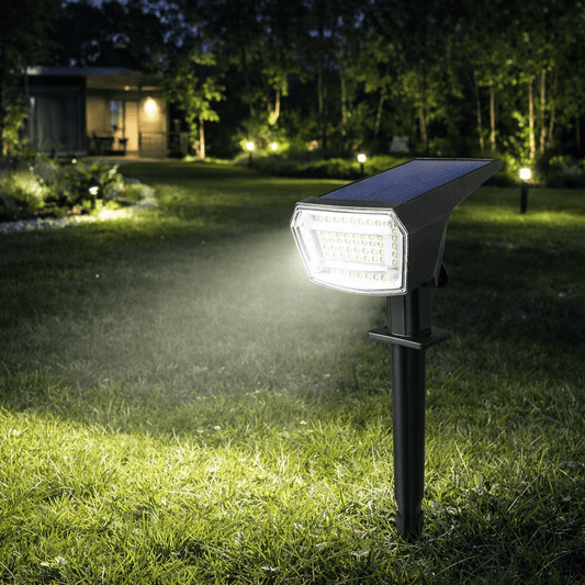 Solar LED Floodlight with Long-Lasting Battery