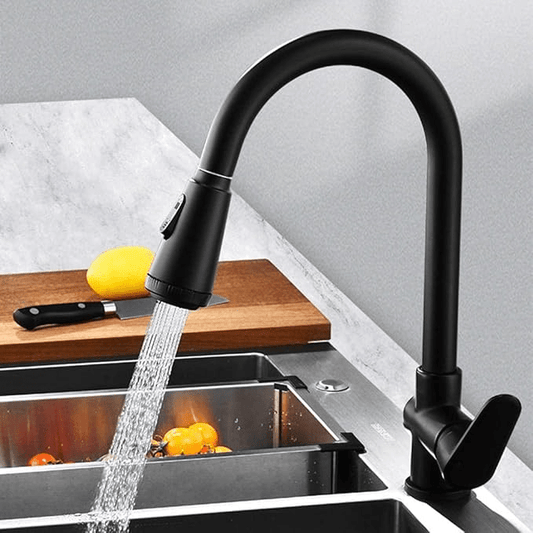 Modern Pull-Out Kitchen Faucet with Touch Sensor