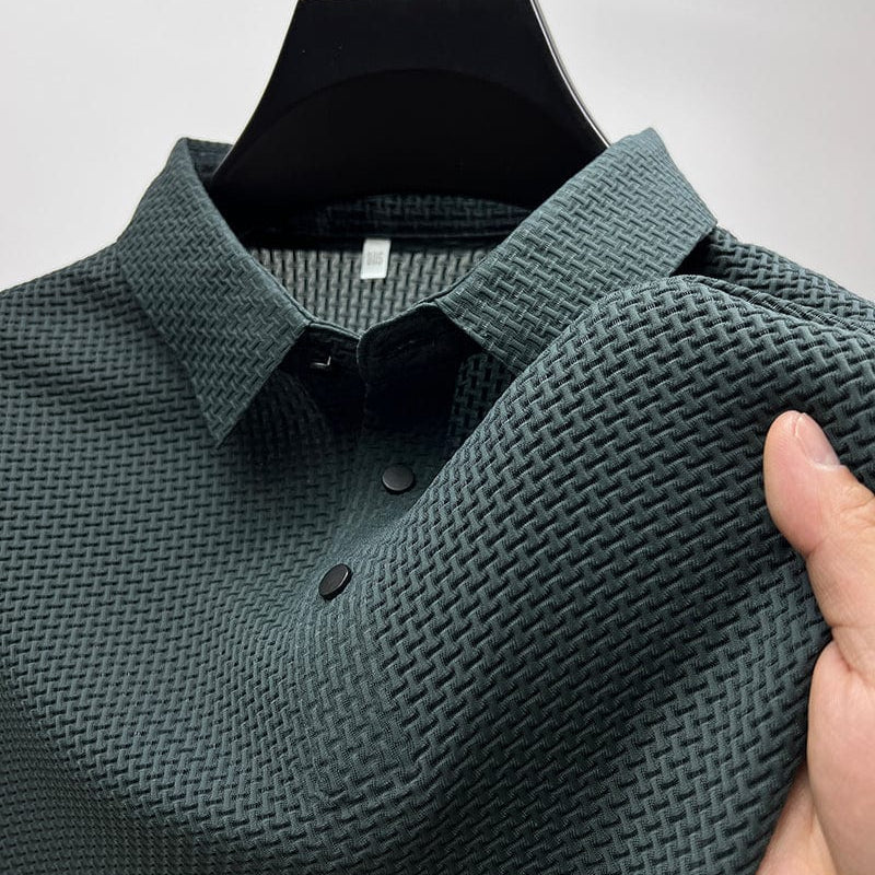 Men's Slim Fit Breathable Polo Shirt