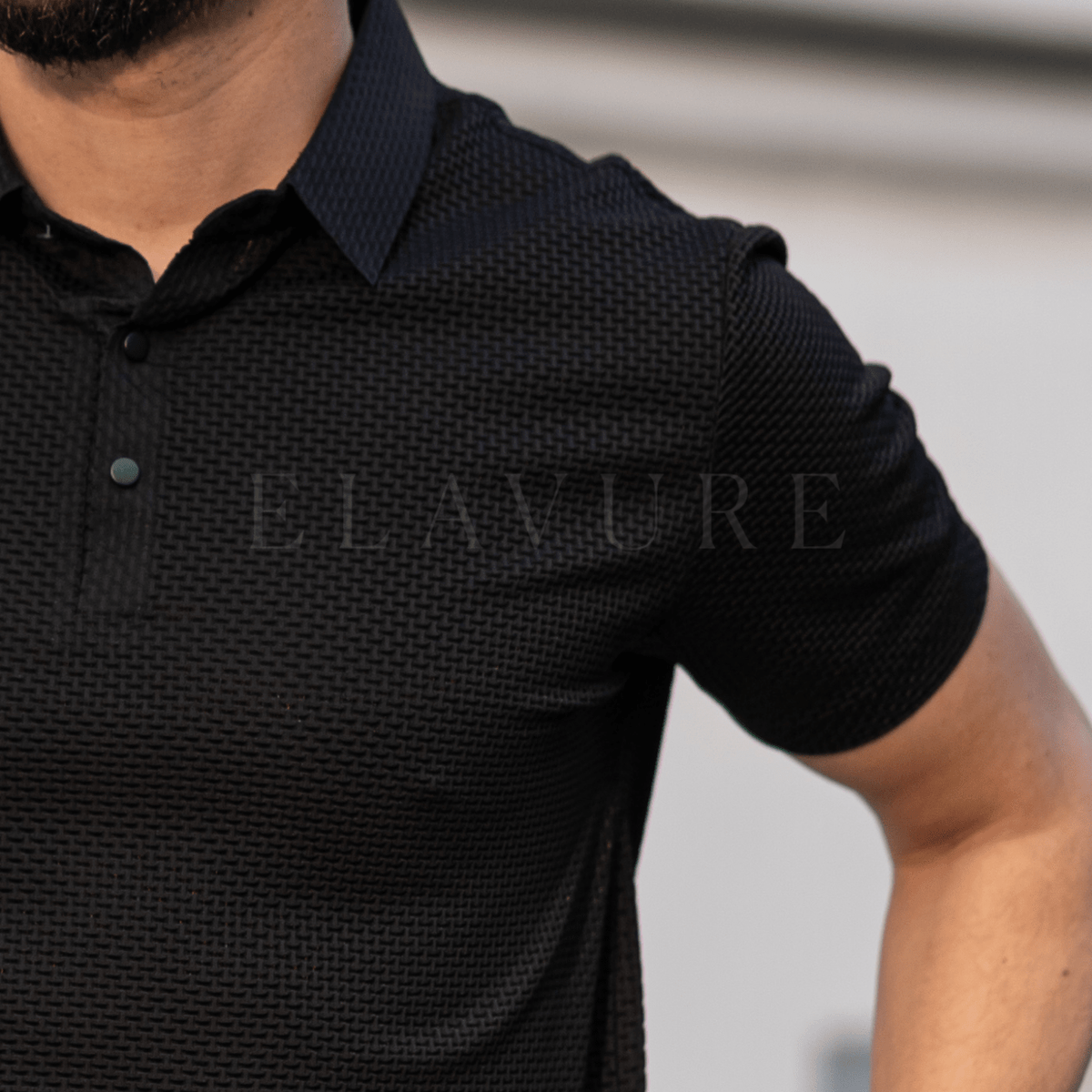 Men's Slim Fit Breathable Polo Shirt