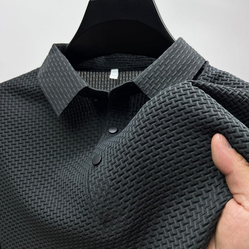 Men's Slim Fit Breathable Polo Shirt