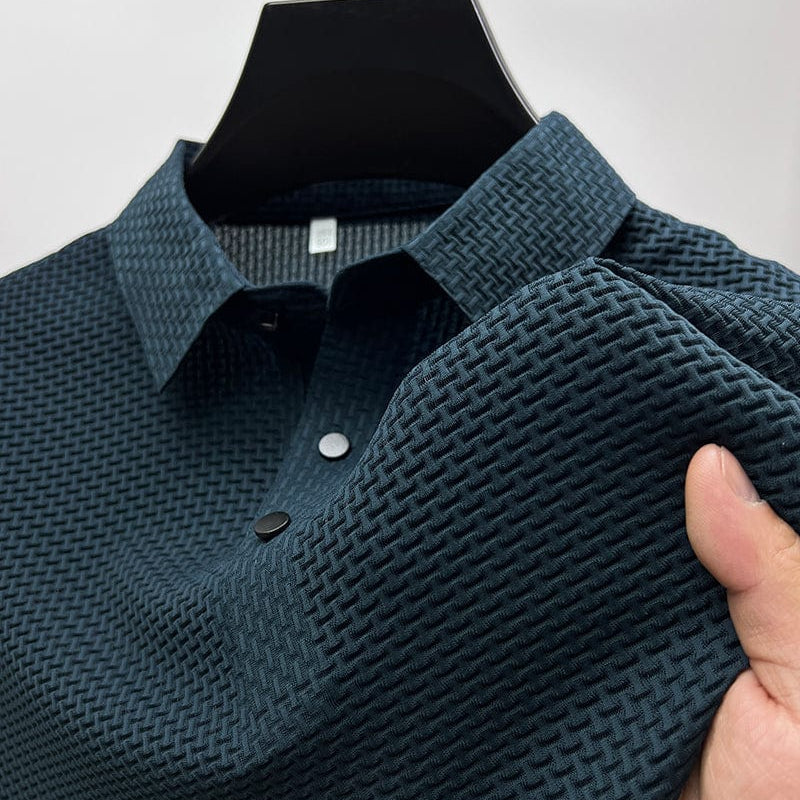 Men's Slim Fit Breathable Polo Shirt