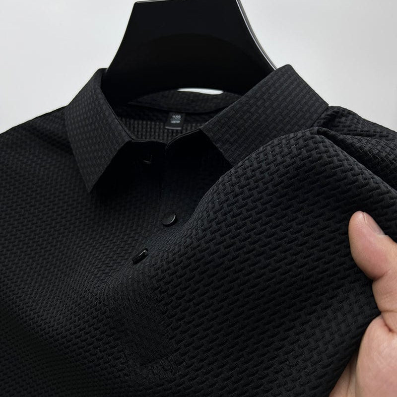 Men's Slim Fit Breathable Polo Shirt