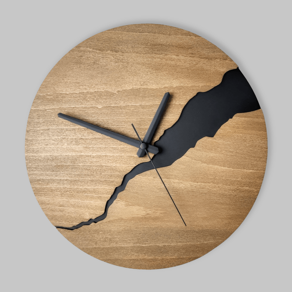 Elegant Wooden Wall Clock for Timeless Modern Home Styling