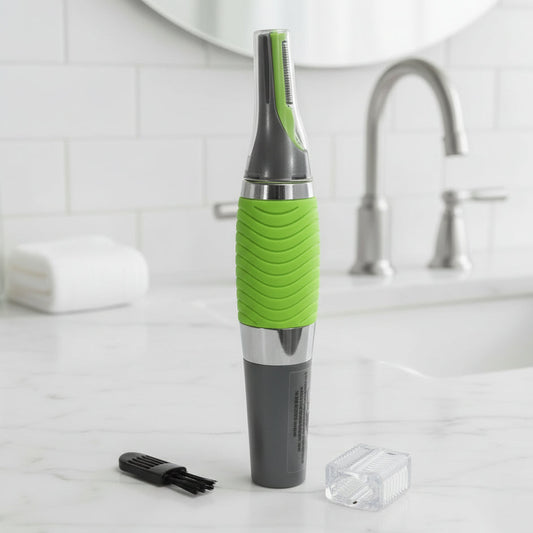 Precise Nose & Ear Trimmer with LED Light for Gentle Grooming