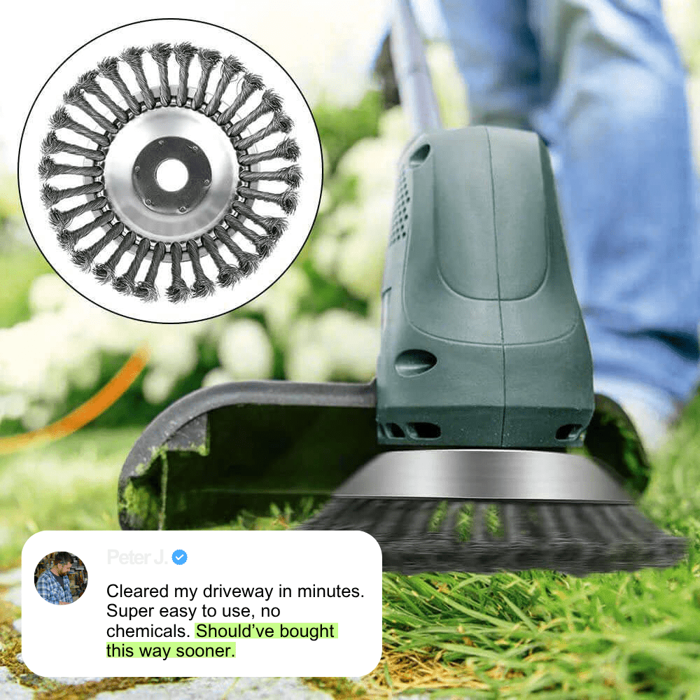 10,000 RPM Steel Cutter for Tough Weeds