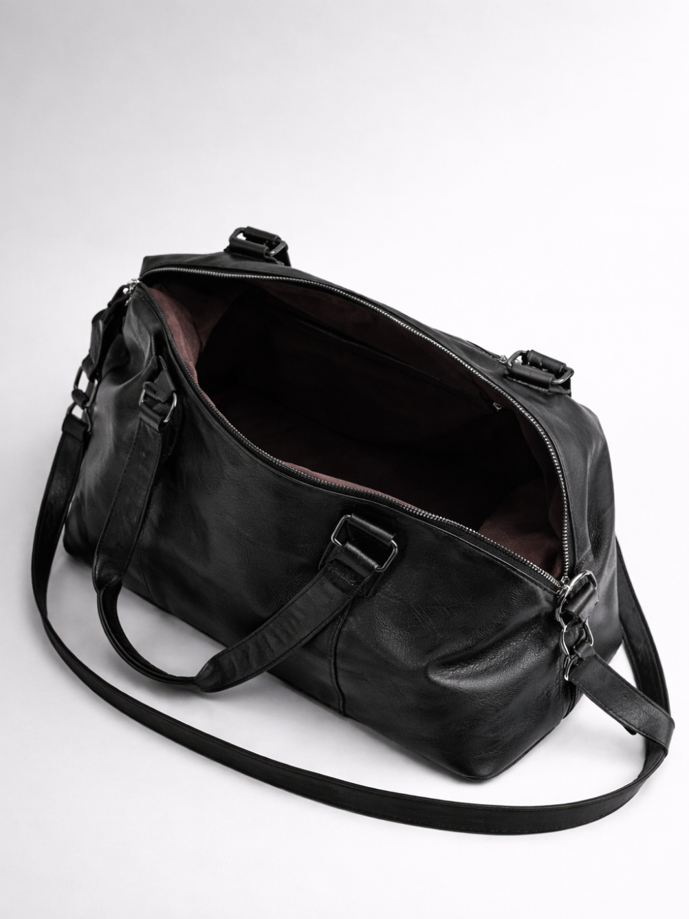university bag with wide shoulder straps