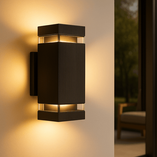 Modern Up & Down Outdoor Lights, IP65 Waterproof Garden Lamps