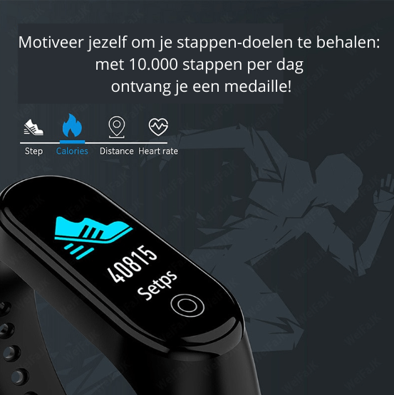 Bluetooth Smartwatch with Health & Fitness Tracking