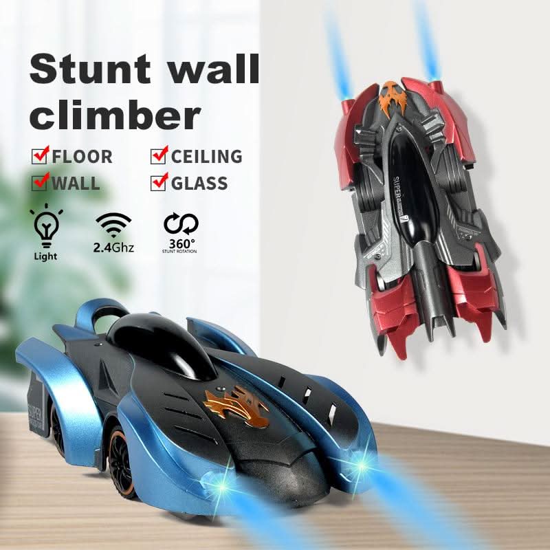 Gravity-Defying Wall Climbing RC Stunt Car