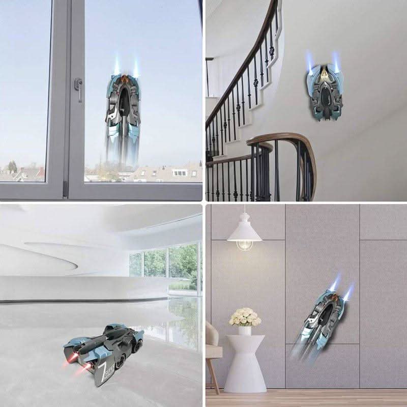 Gravity-Defying Wall Climbing RC Stunt Car