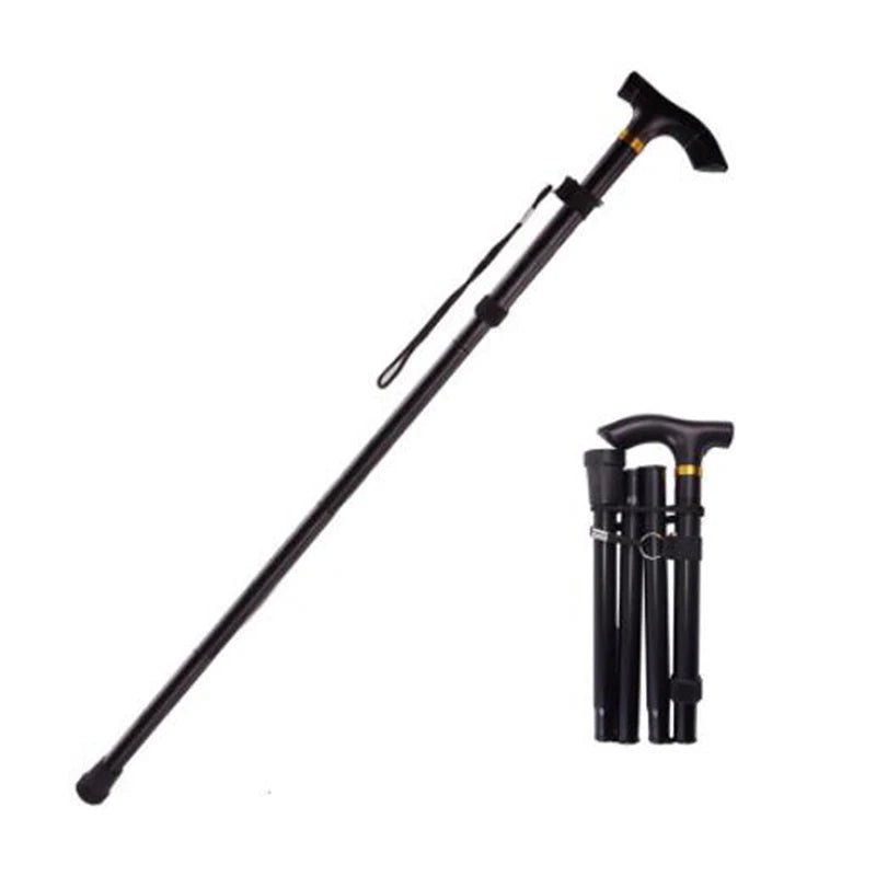 Telescopic Adjustable Folding Walking Stick for Comfortable Hiking Support